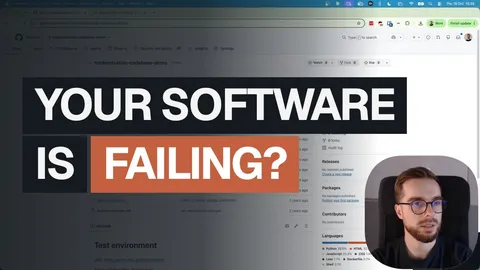 Video thumbnail: Mat Kupczyk next to the caption “Your Software Is Failing?”